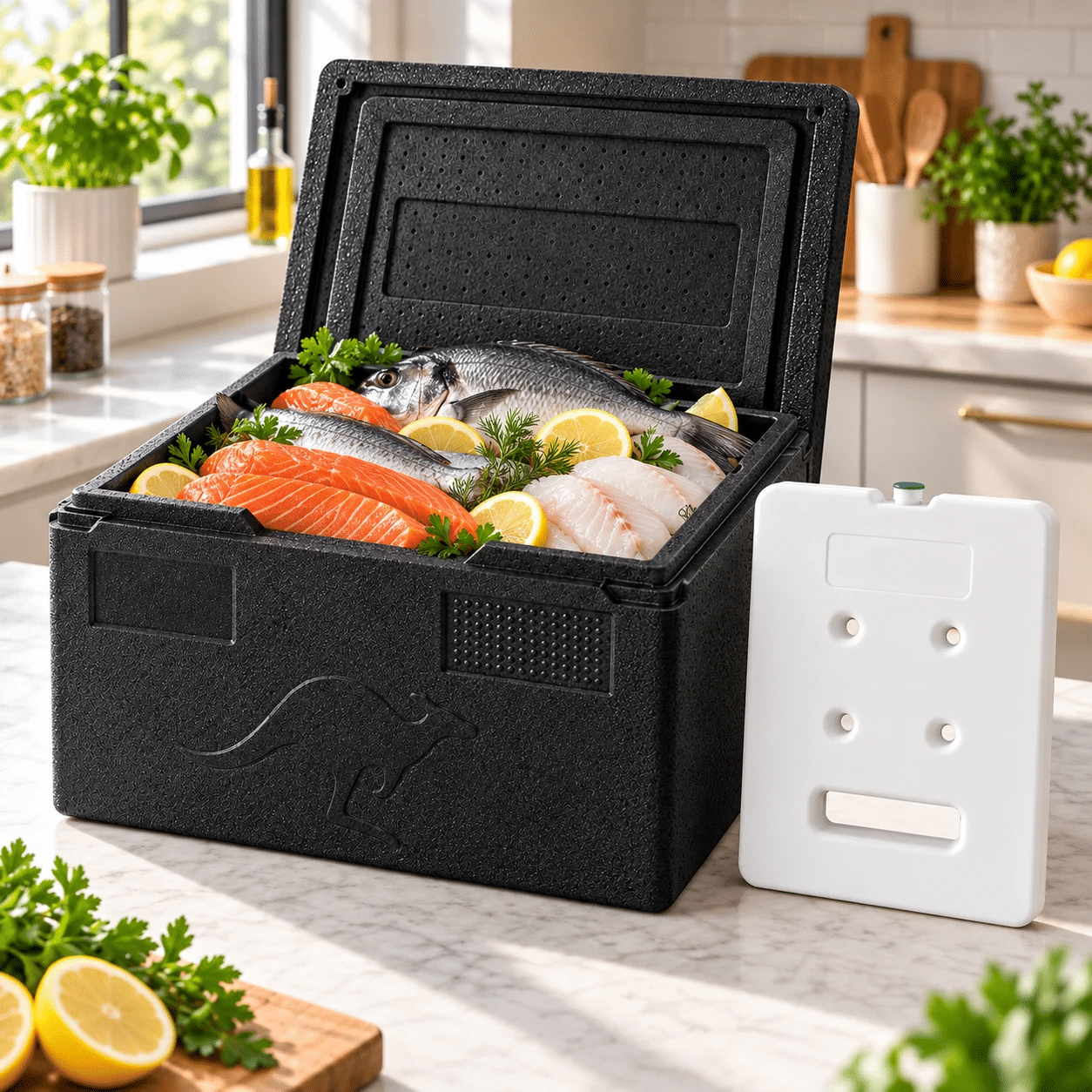 KIT ISOTHERME KÄNGABOX EXPERT GN 1_2 - 19L (X6) -3°