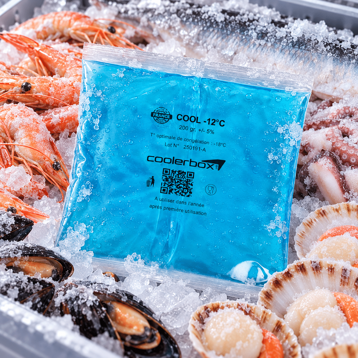 SACHET DE GEL EUTECTIQUE 200G -12°C (X100)
