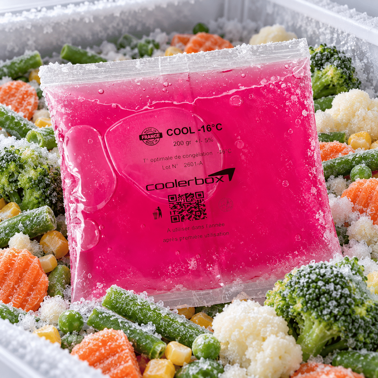 SACHET DE GEL EUTECTIQUE 200G -16°C (X100)