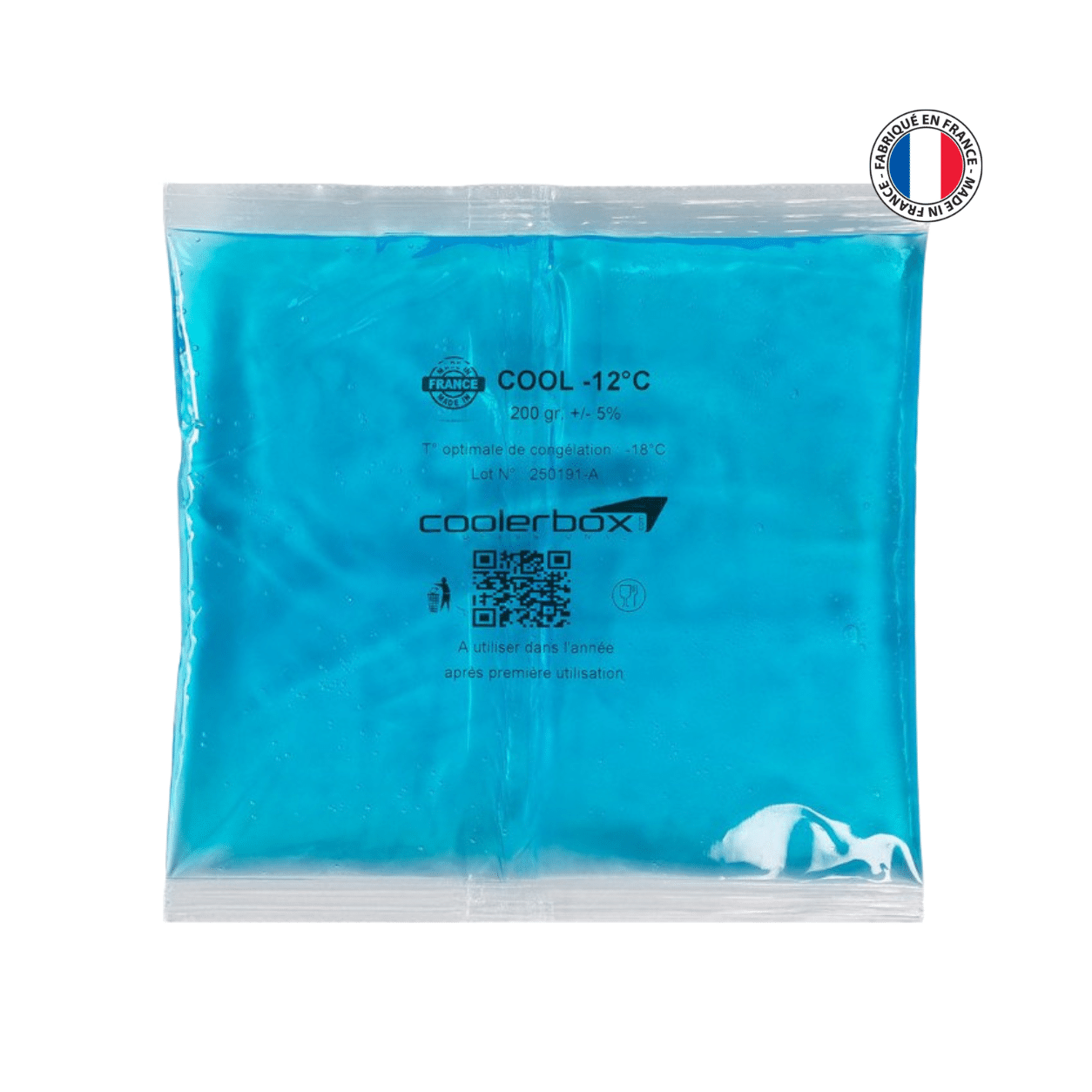 SACHET DE GEL EUTECTIQUE 200G -12°C (X100)