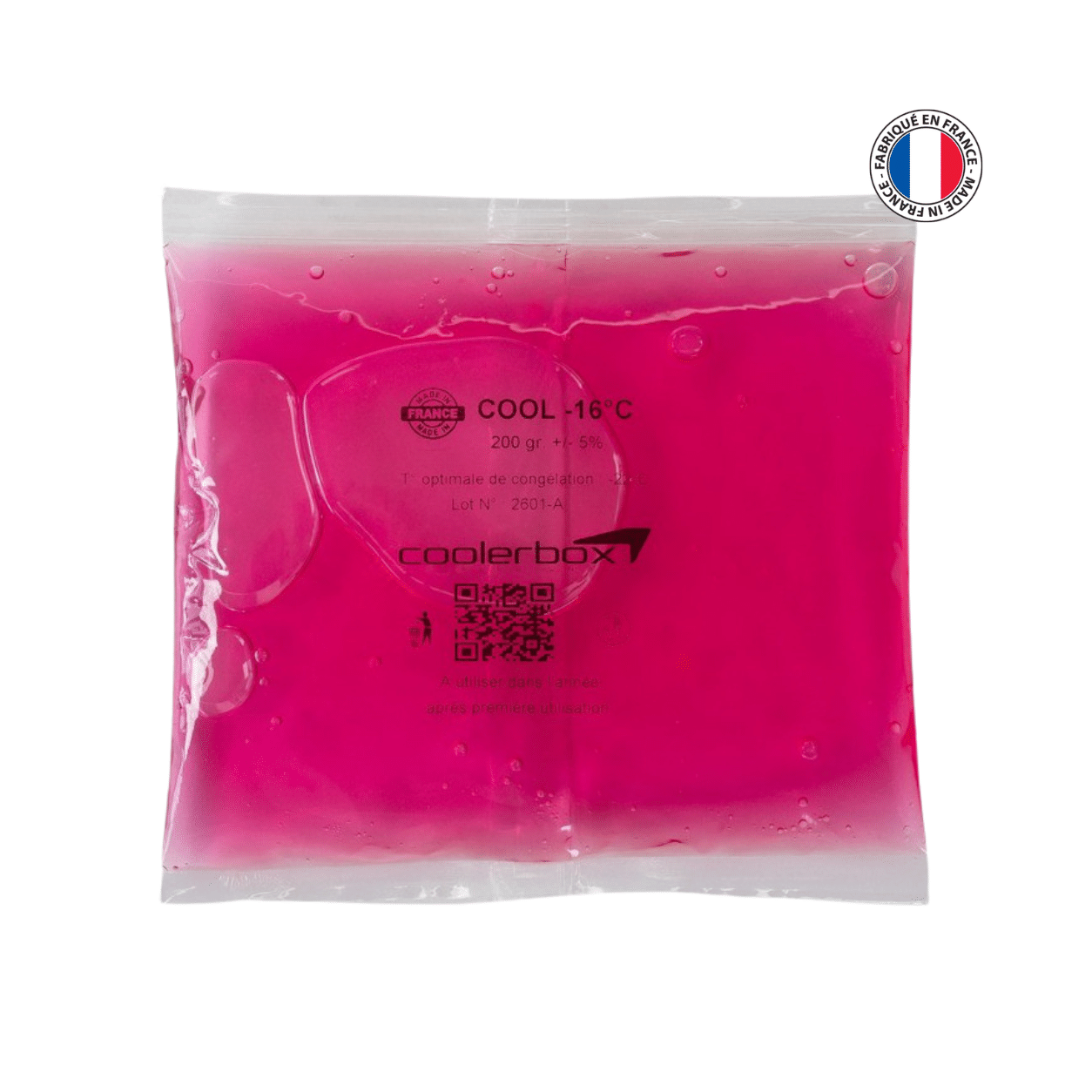 SACHET DE GEL EUTECTIQUE 200G -16°C (X100)