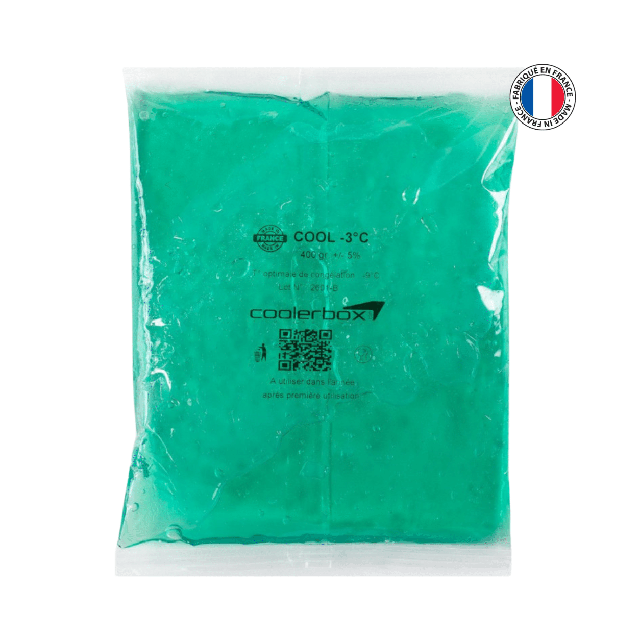 SACHET DE GEL EUTECTIQUE 400G -3°C (X50)
